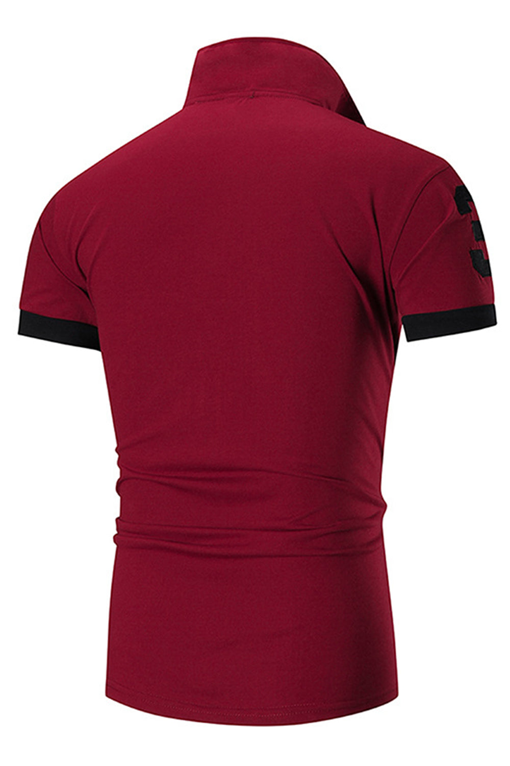 męska bawełniana koszulka polo slim fit