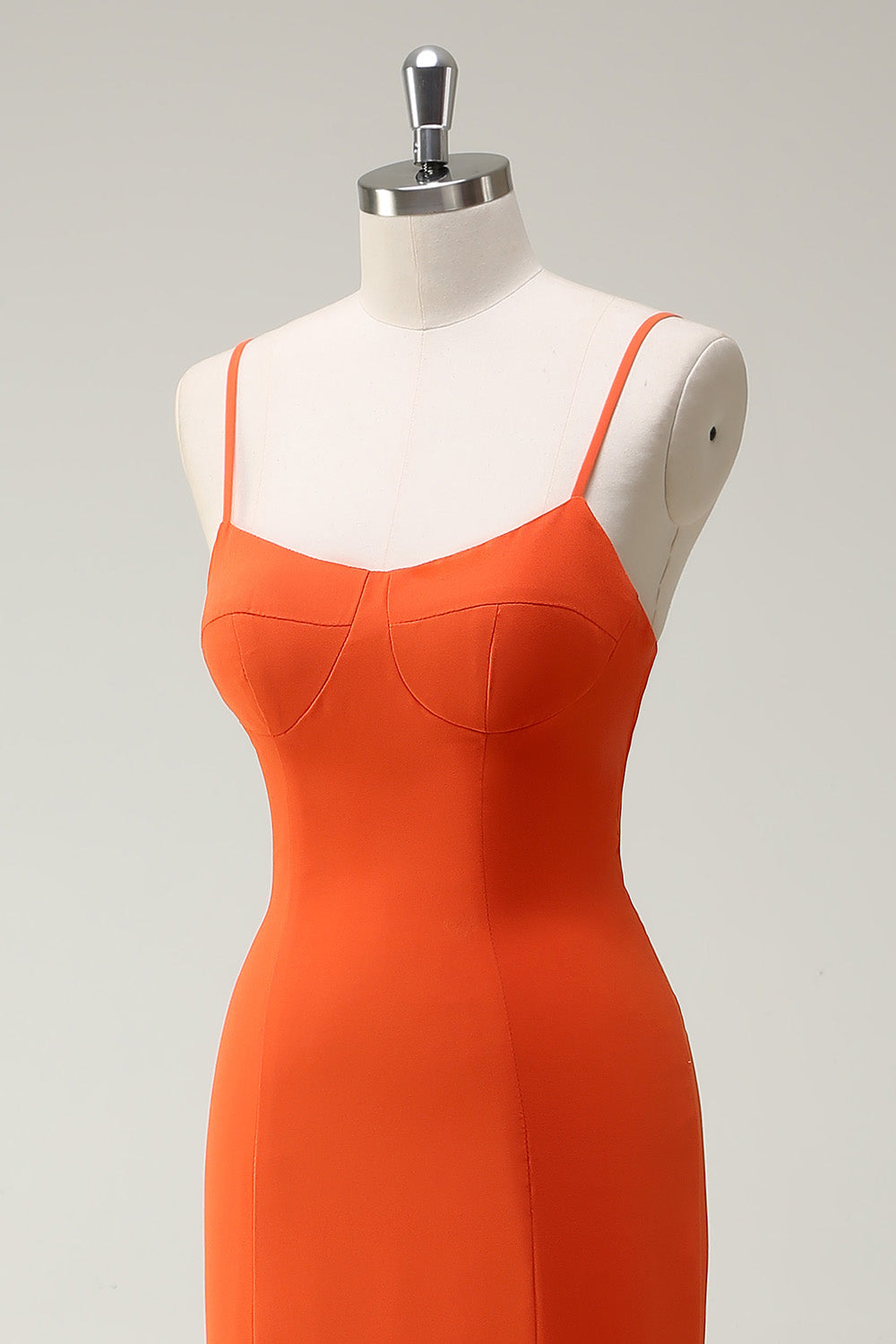 Sunset Syrenka Spaghetti Ramiączka Długa Sukienka Dla Swiadkowej