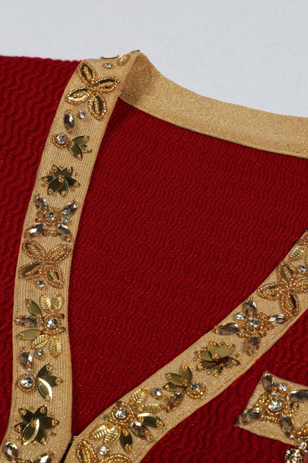 Czarne 2-częściowe garnitury damskie z cyrkoniami