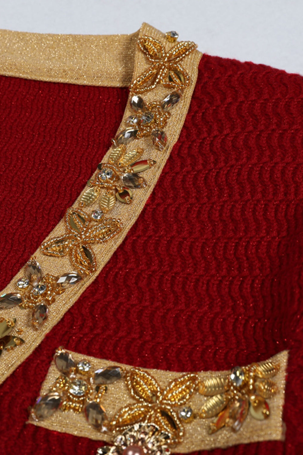 Czarne 2-częściowe garnitury damskie z cyrkoniami