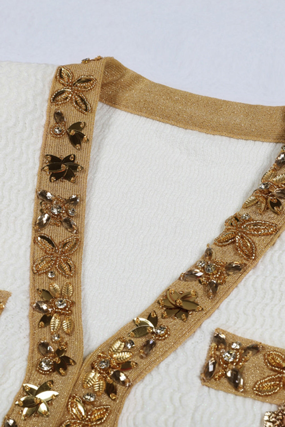 Czarne 2-częściowe garnitury damskie z cyrkoniami