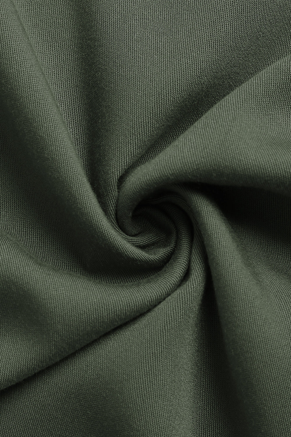 Letnia sukienka Army Green A Line z paskiem