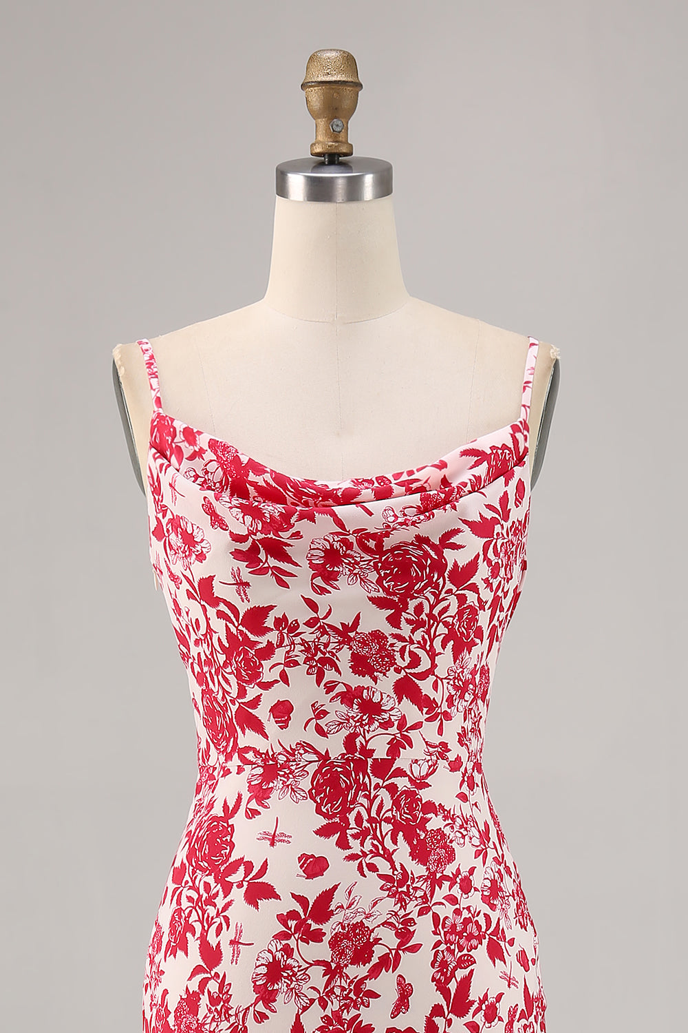 Niebieski Kwiat Kaptur Szyja Syrenka Długa Sukienki Na Wesele