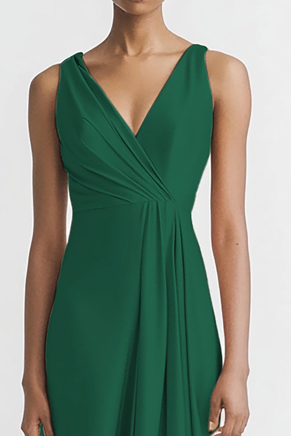 Różowa Szyfka W Szpic Płaszczowa Satynowa Długa Suknia Wieczorowa