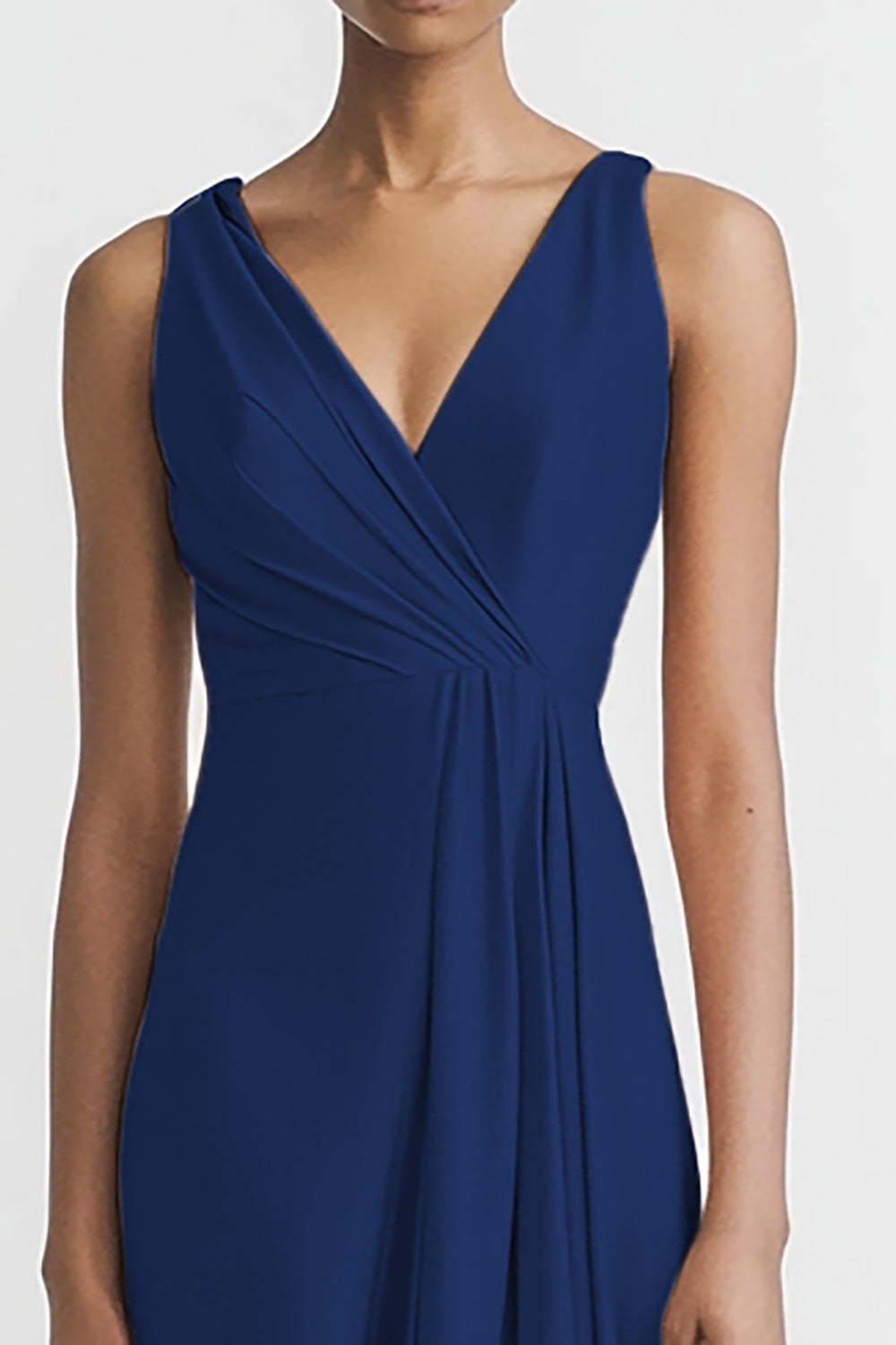 Różowa Szyfka W Szpic Płaszczowa Satynowa Długa Suknia Wieczorowa