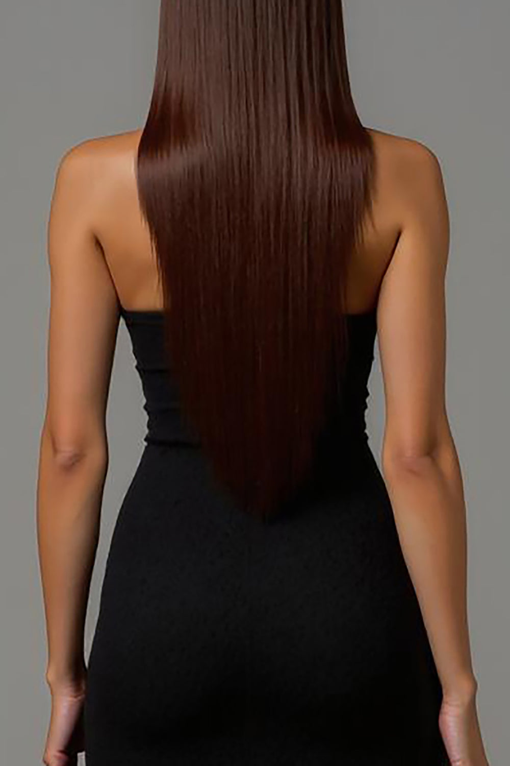 Płaszczowa Dekolt W Szpic Długa Formalna Sukienka Z Koronką