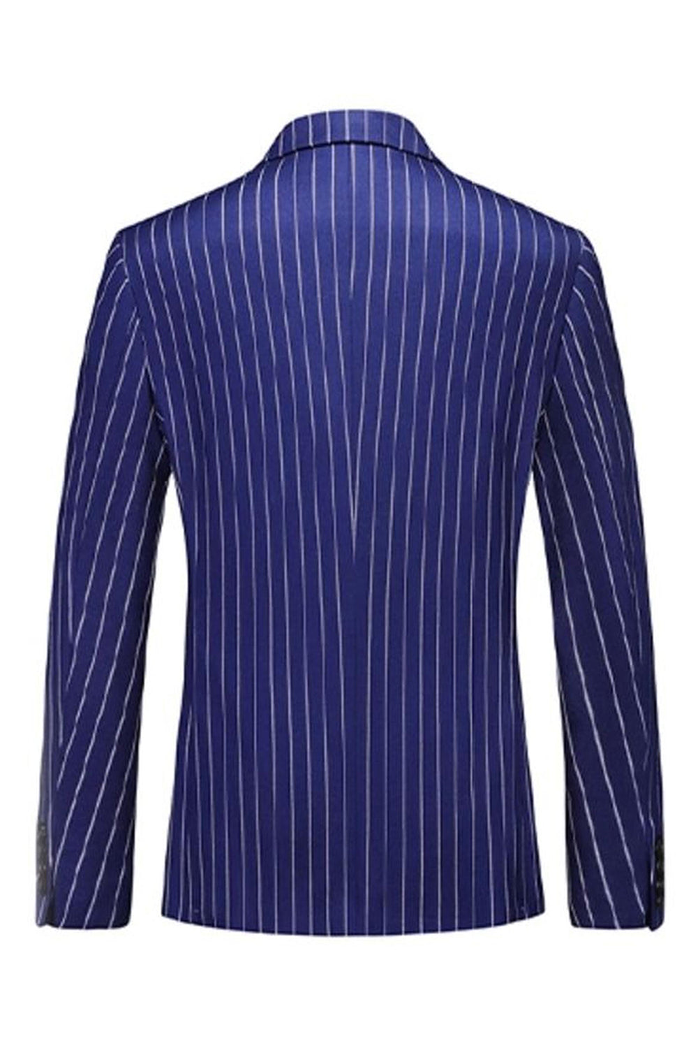 2-częściowe męskie garnitury z klapami Blue Peak Lapel