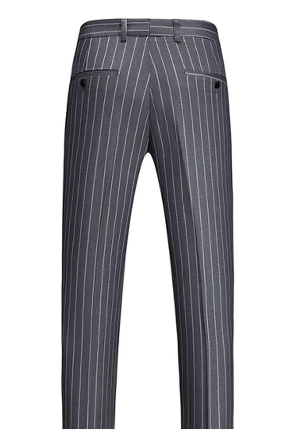 2-częściowe męskie garnitury z klapami Blue Peak Lapel