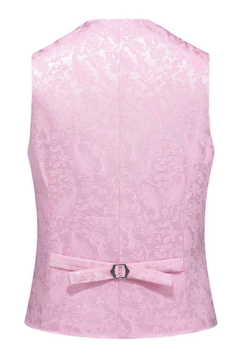 Różowy nadruk Peak Lapel 3-częściowe męskie garnitury na studniówkę