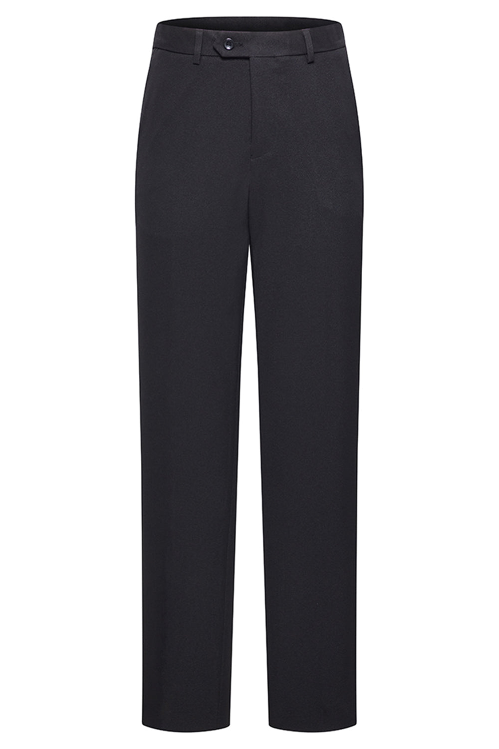 Slim Fit Czarne 2-częściowe dwurzędowe męskie garnitury z klapami w szpic