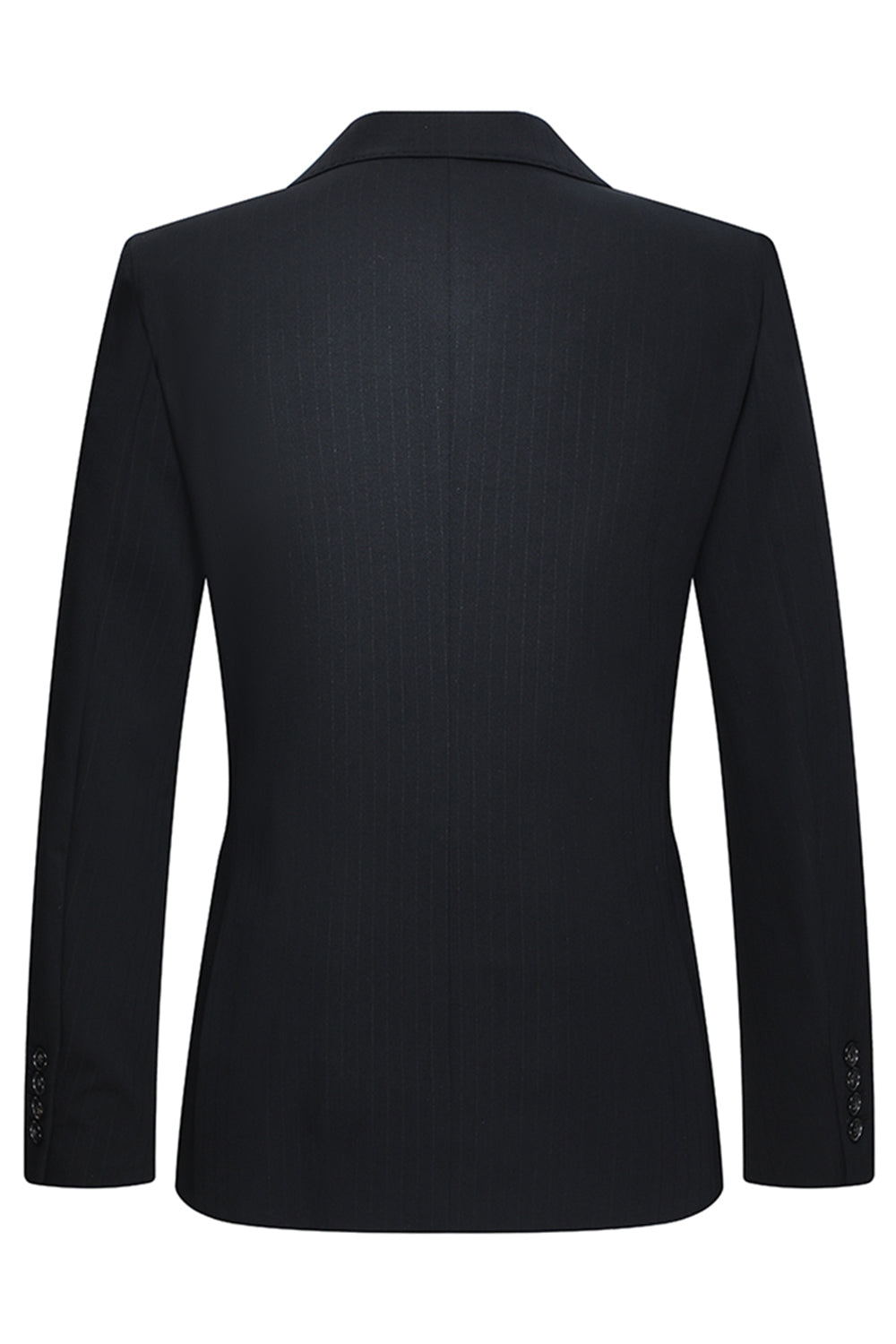 Peak Lapel 3-częściowe jednoguzikowe czarne męskie garnitury ślubne slim fit