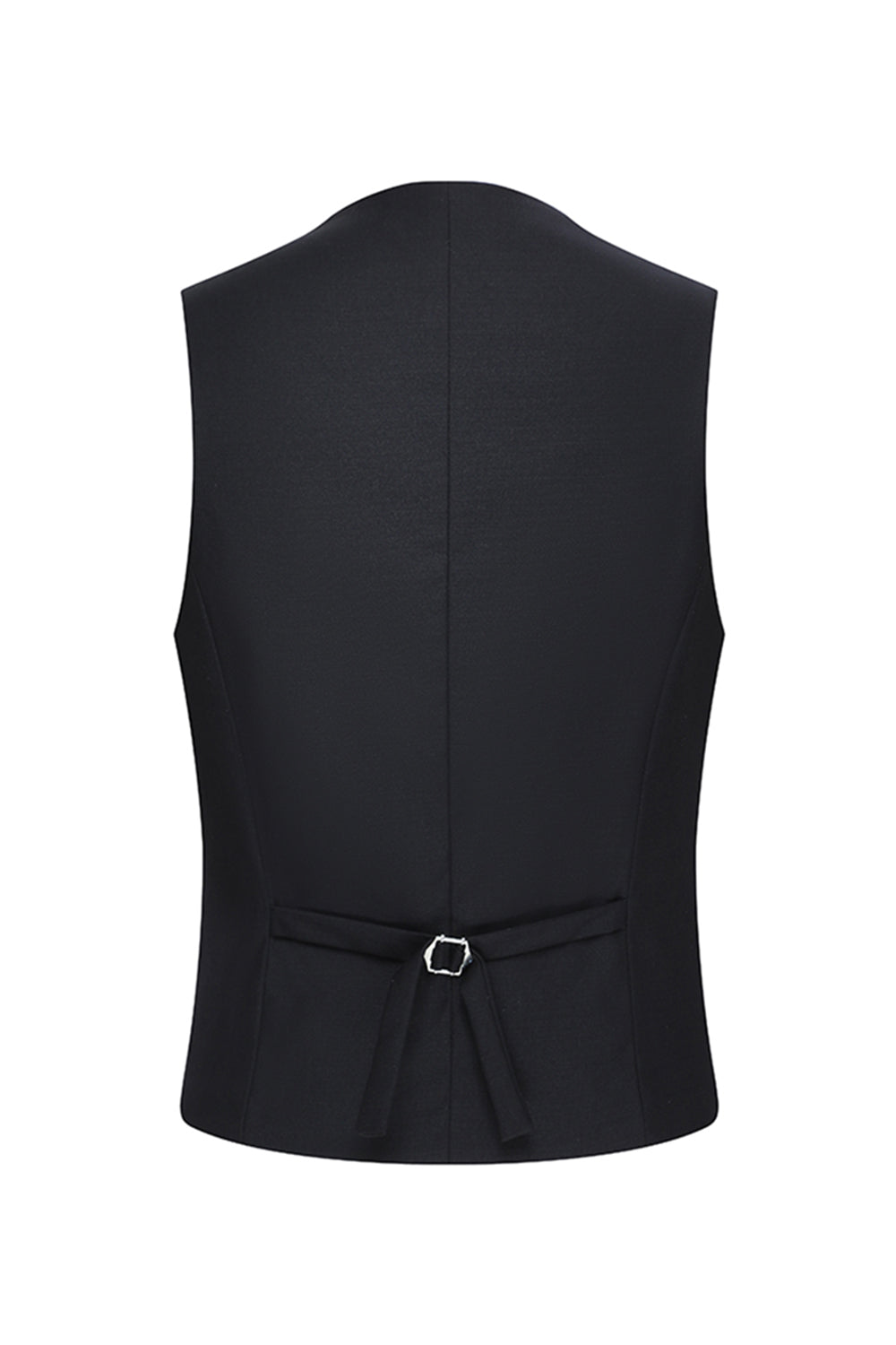 Czarne 3-częściowe męskie garnitury ślubne z klapami w kształcie szpiku slim fit