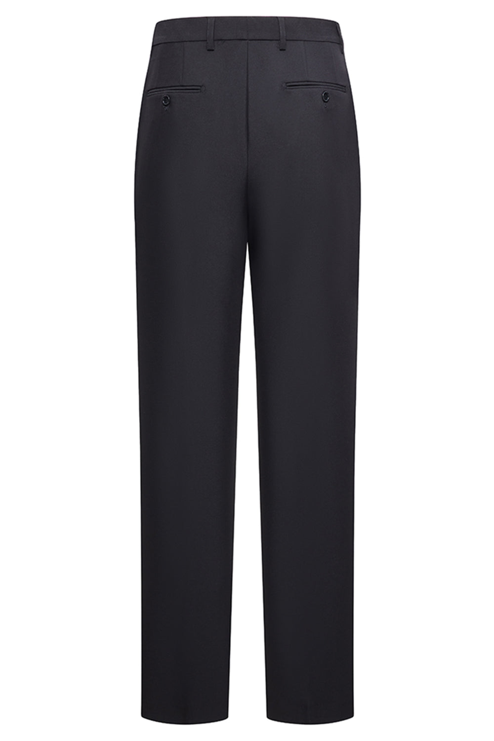 Czarne 3-częściowe męskie garnitury ślubne z klapami w kształcie szpiku slim fit