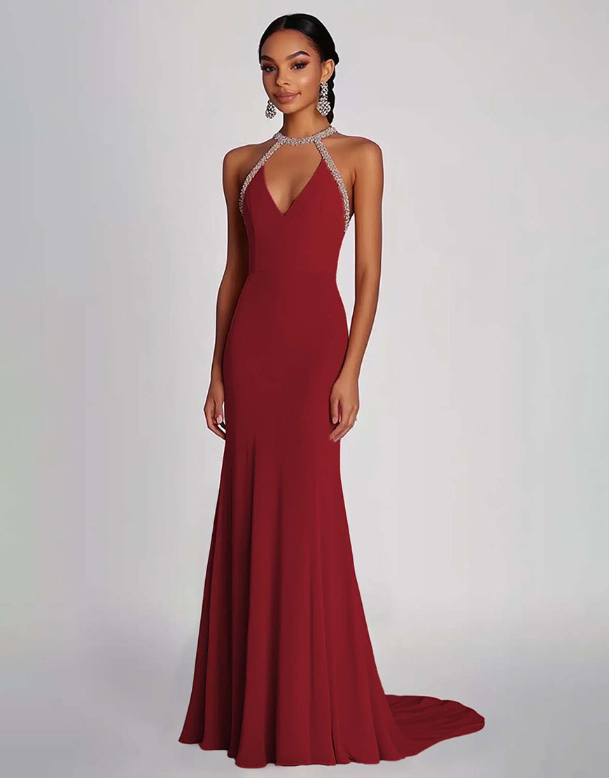 Płaszczowa Zakurzona Szałwia Wiązana Na Szynie Długa Szyfonowa Sukienka Wizytowa