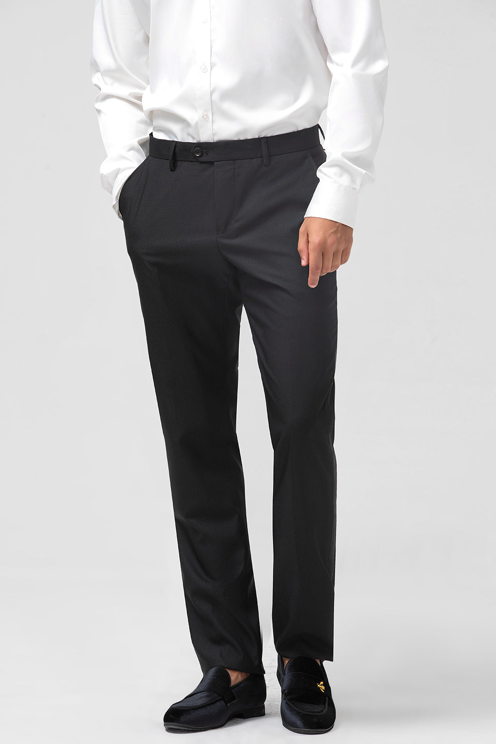 szal klapy 3-częściowe męskie garnitury slim fit
