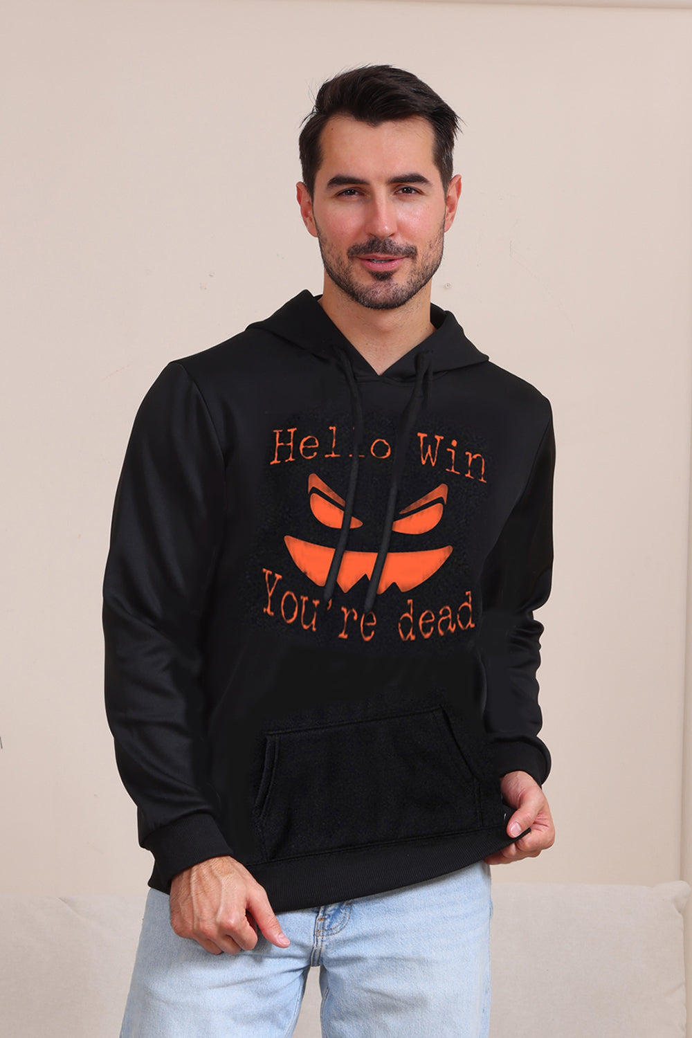 Złe Czarne Rodzinne Bluzy Z Kapturem Pumpkin