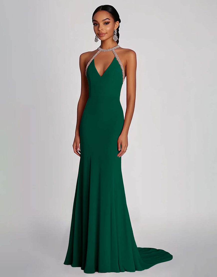 Płaszczowa Zakurzona Szałwia Wiązana Na Szynie Długa Szyfonowa Sukienka Wizytowa