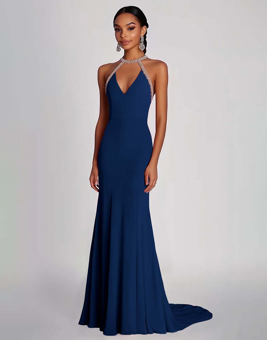 Płaszczowa Zakurzona Szałwia Wiązana Na Szynie Długa Szyfonowa Sukienka Wizytowa