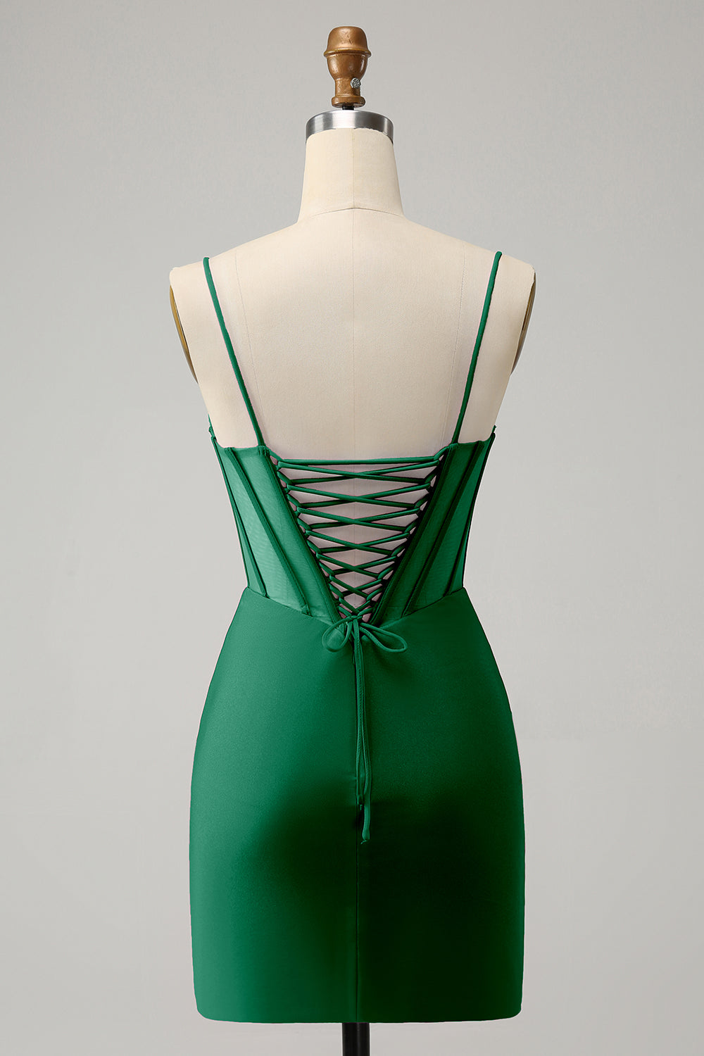 Brokatowa Fuksja Gorsetowa Sukienki Koktajlowe z Koralikami