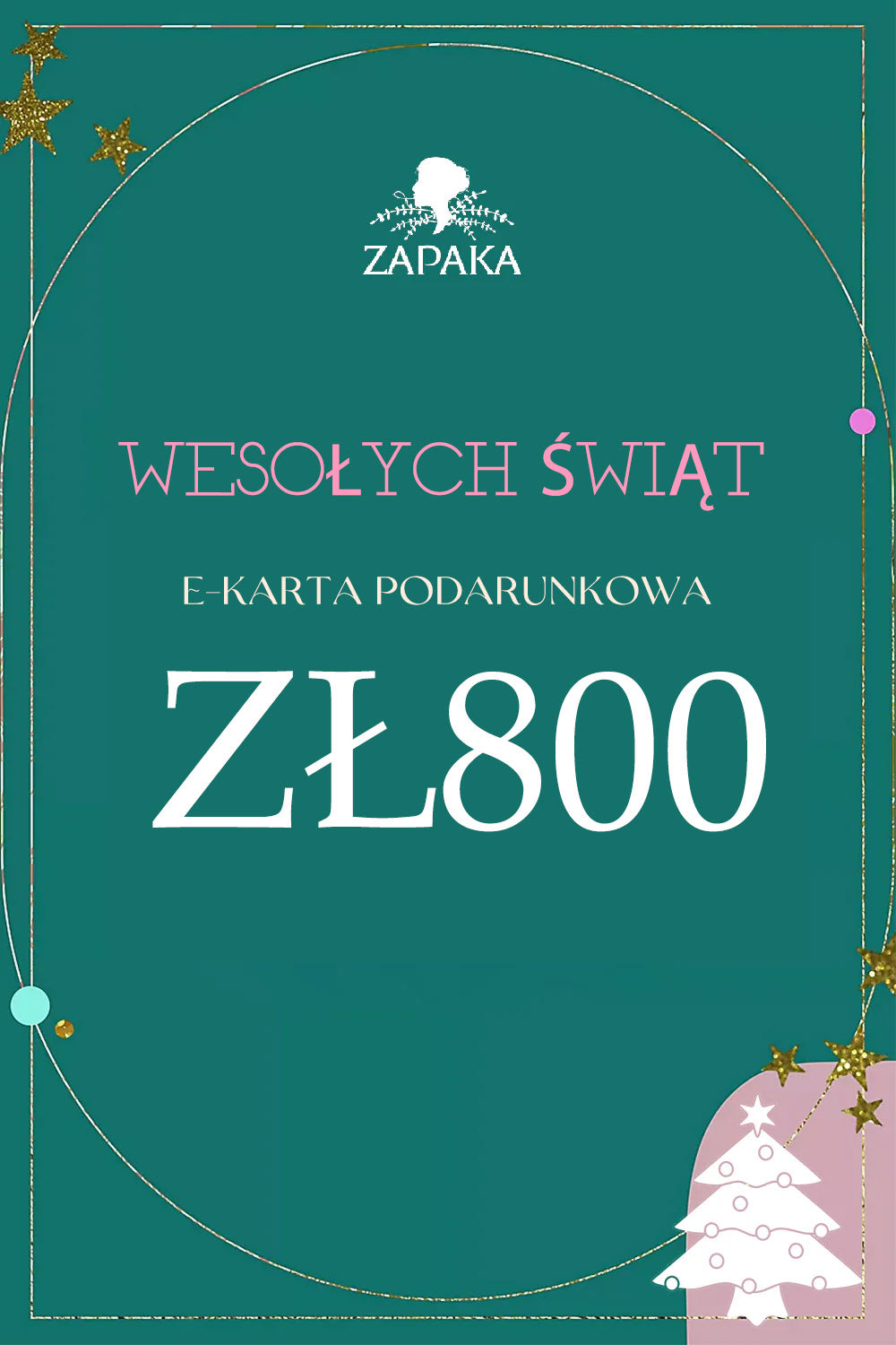 Świąteczna E-Karta Podarunkowa
