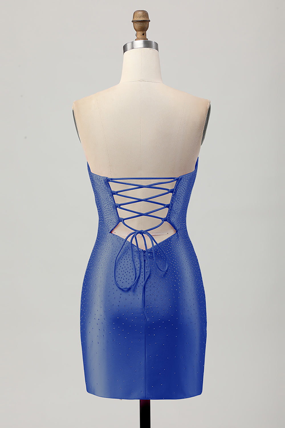 Czerwony sukienka bodycon z wycięciami na ramiączkach