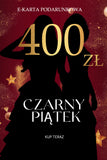 E-KARTA PODARUNKOWA na Czarny Piątek