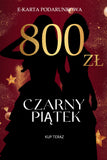 E-KARTA PODARUNKOWA na Czarny Piątek