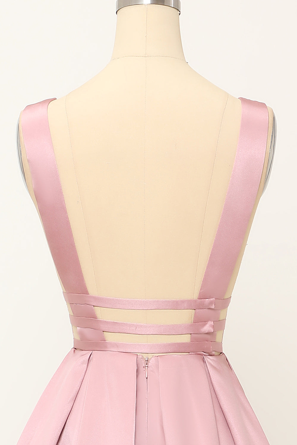 Różaniec Satyna Długa Sukienka Na Studniówkę