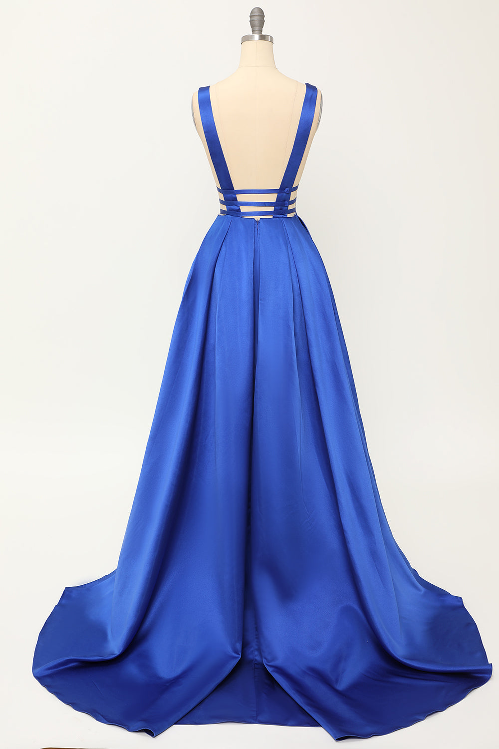 Różaniec Satyna Długa Sukienka Na Studniówkę