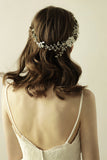 Rhinestone Kwiat Tiara Ślubna
