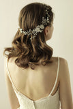 Rhinestone Kwiat Tiara Ślubna