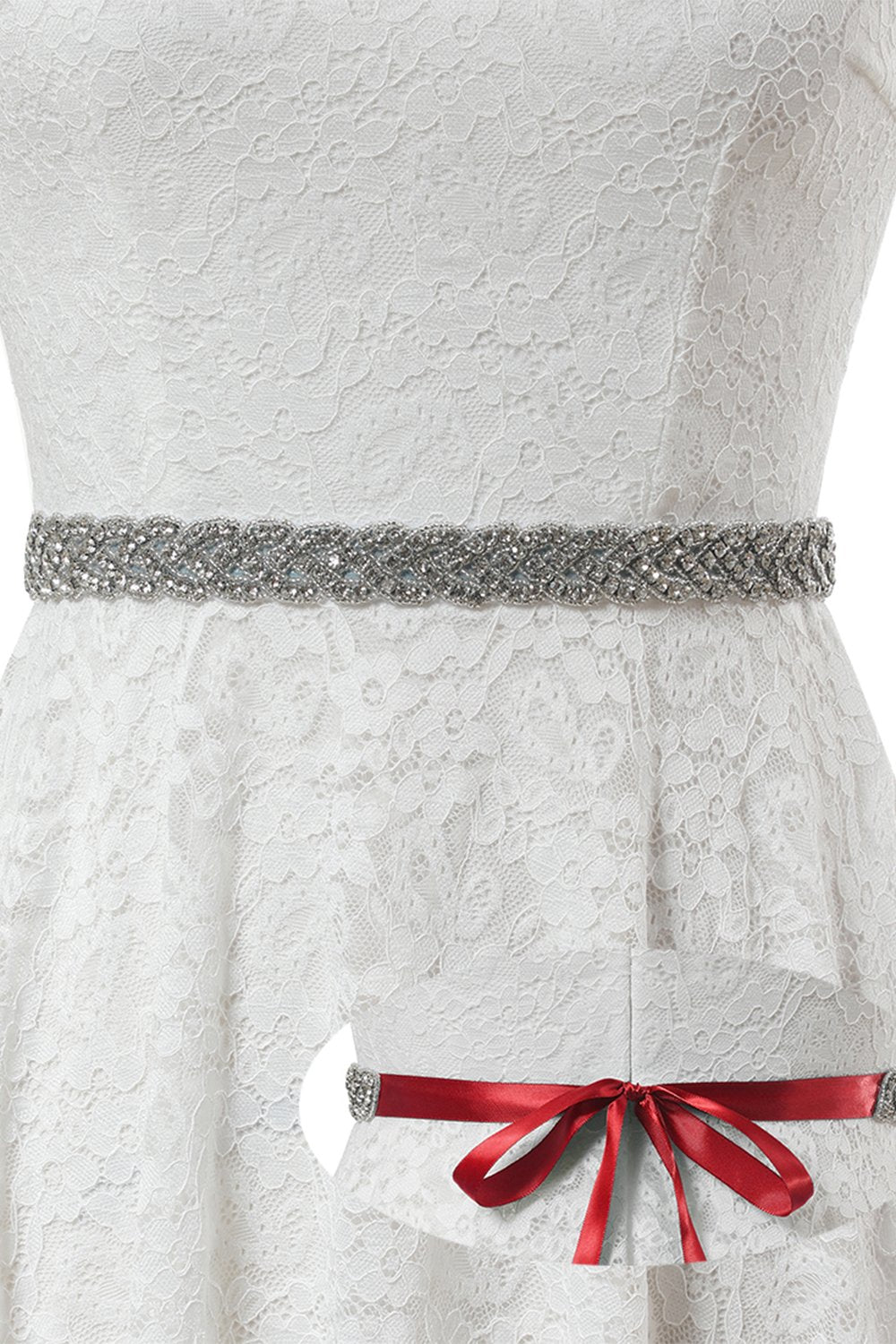 Kobiety Stretchy Vintage Dress Belt Elastyczna talia Cinch Belt