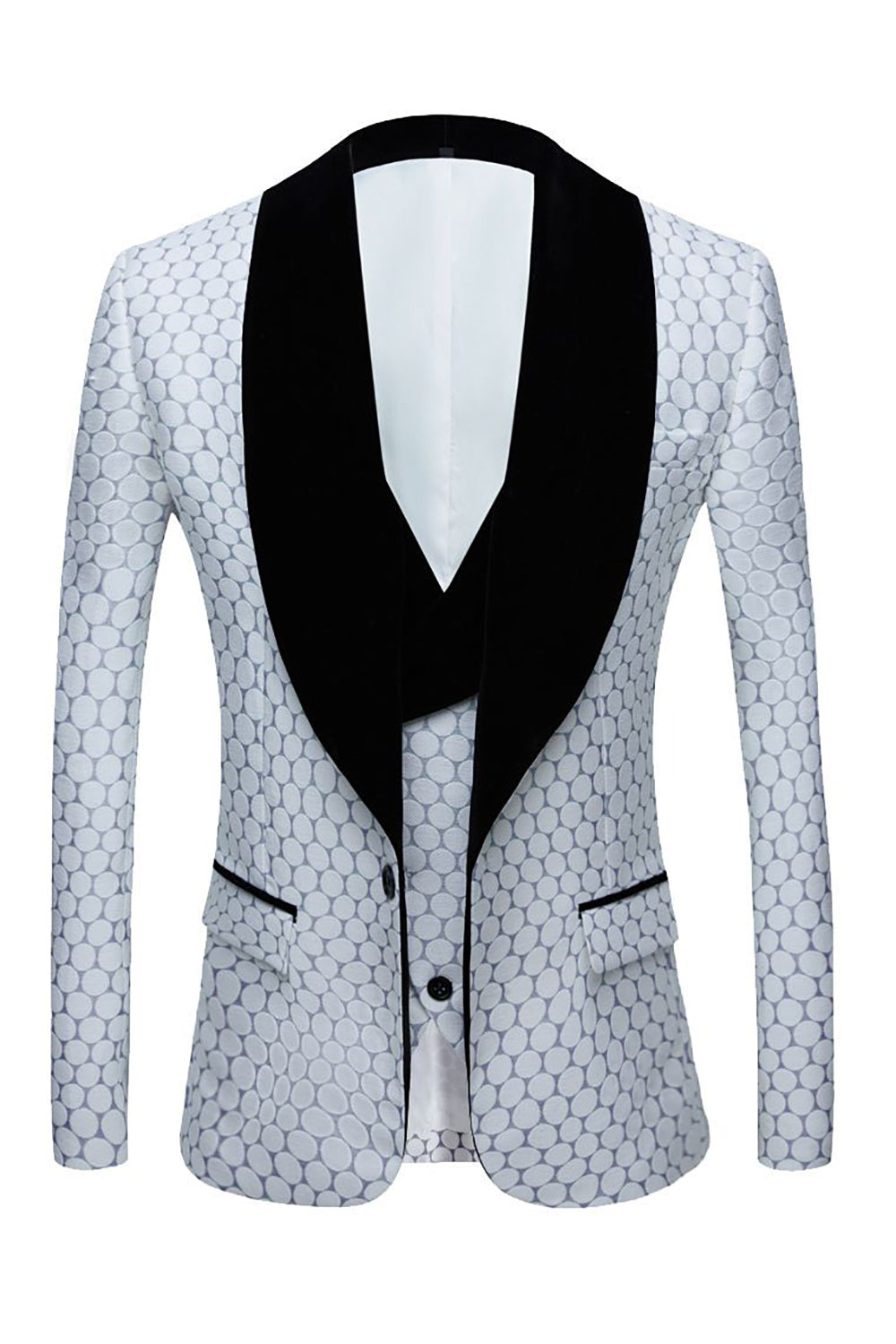 Bieg Pojedynczy Przycisk Szalowy Kołnierz Garnitury Na Studniówkę