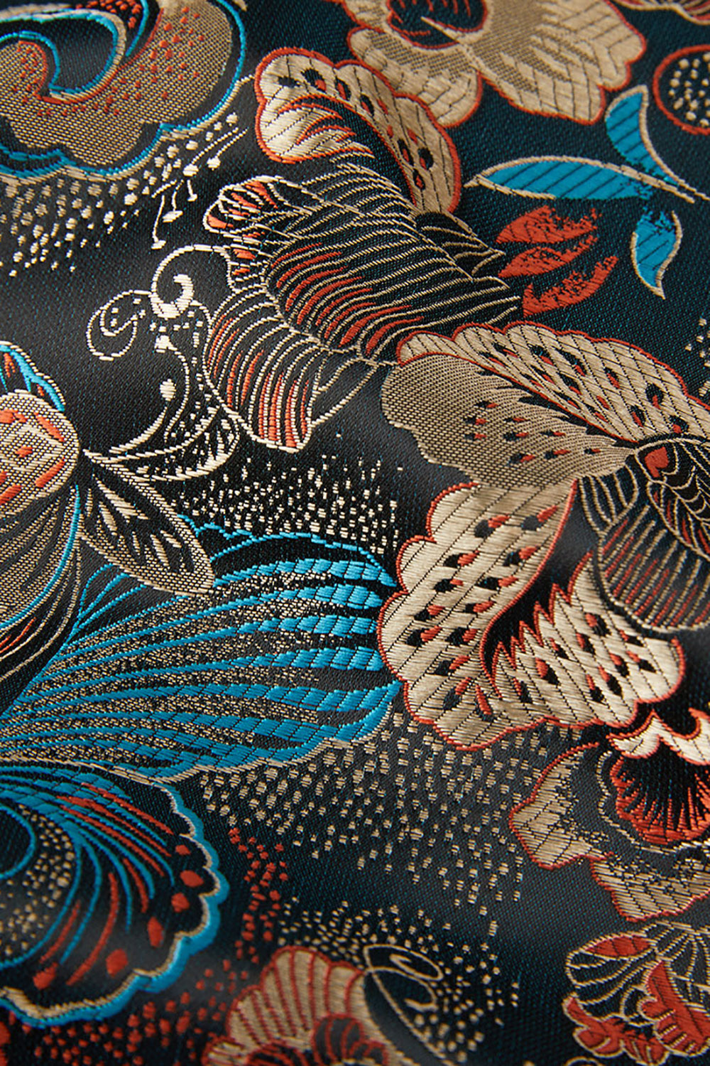 Kwiatowy szal Lapel Męska Marynarka