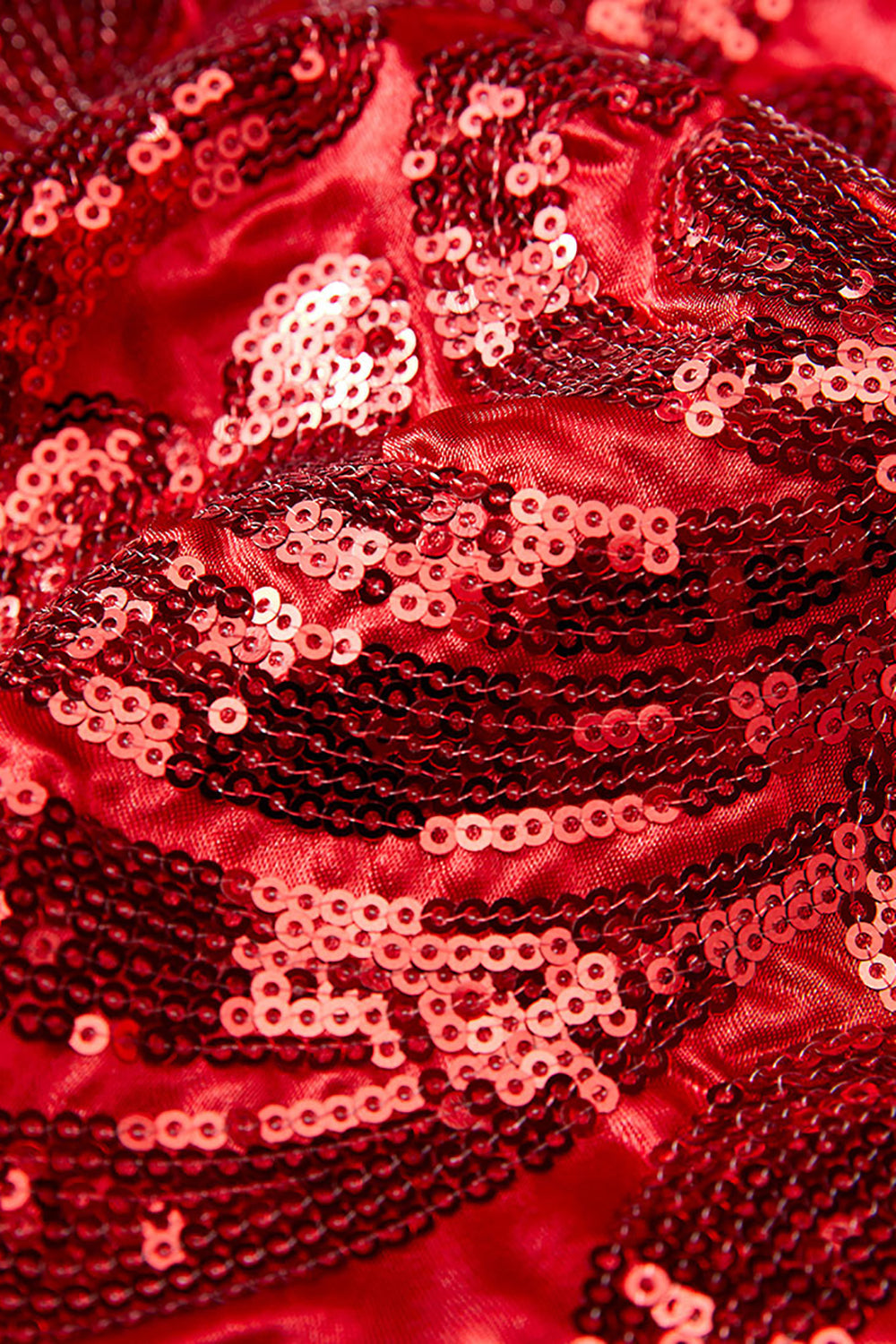 Brokatowe czerwone cekiny Męska marynarka