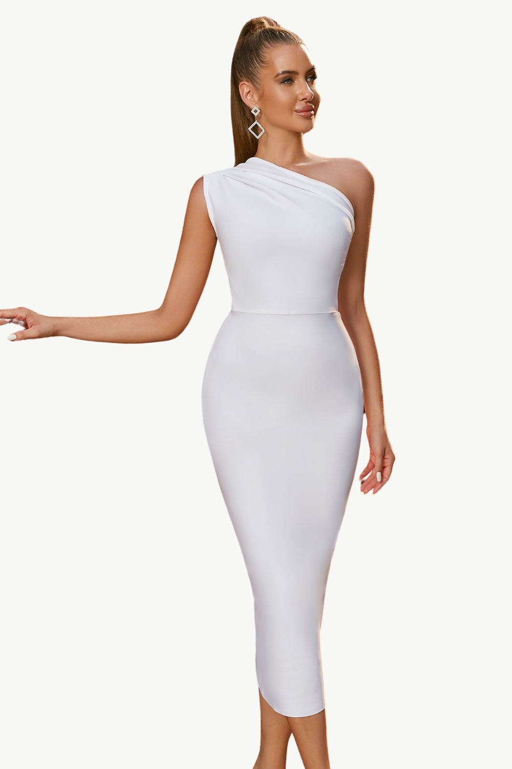 Czarna Sukienki Na Impreze Na Jedno Ramię