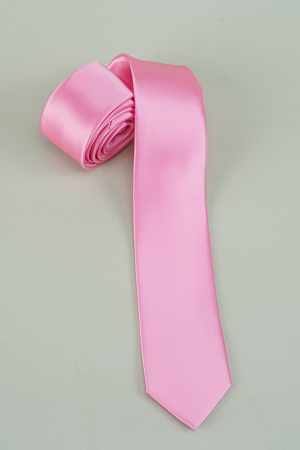 Niebieski Solidny Krawat Dla Mężczyzn