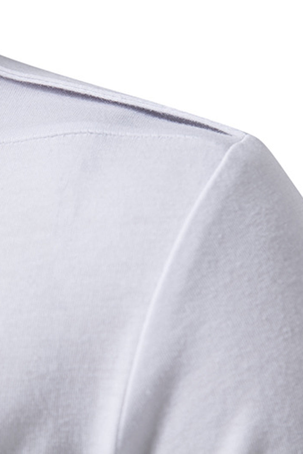 Czarne bluzki z krótkim rękawem Slim Fit dla mężczyzn
