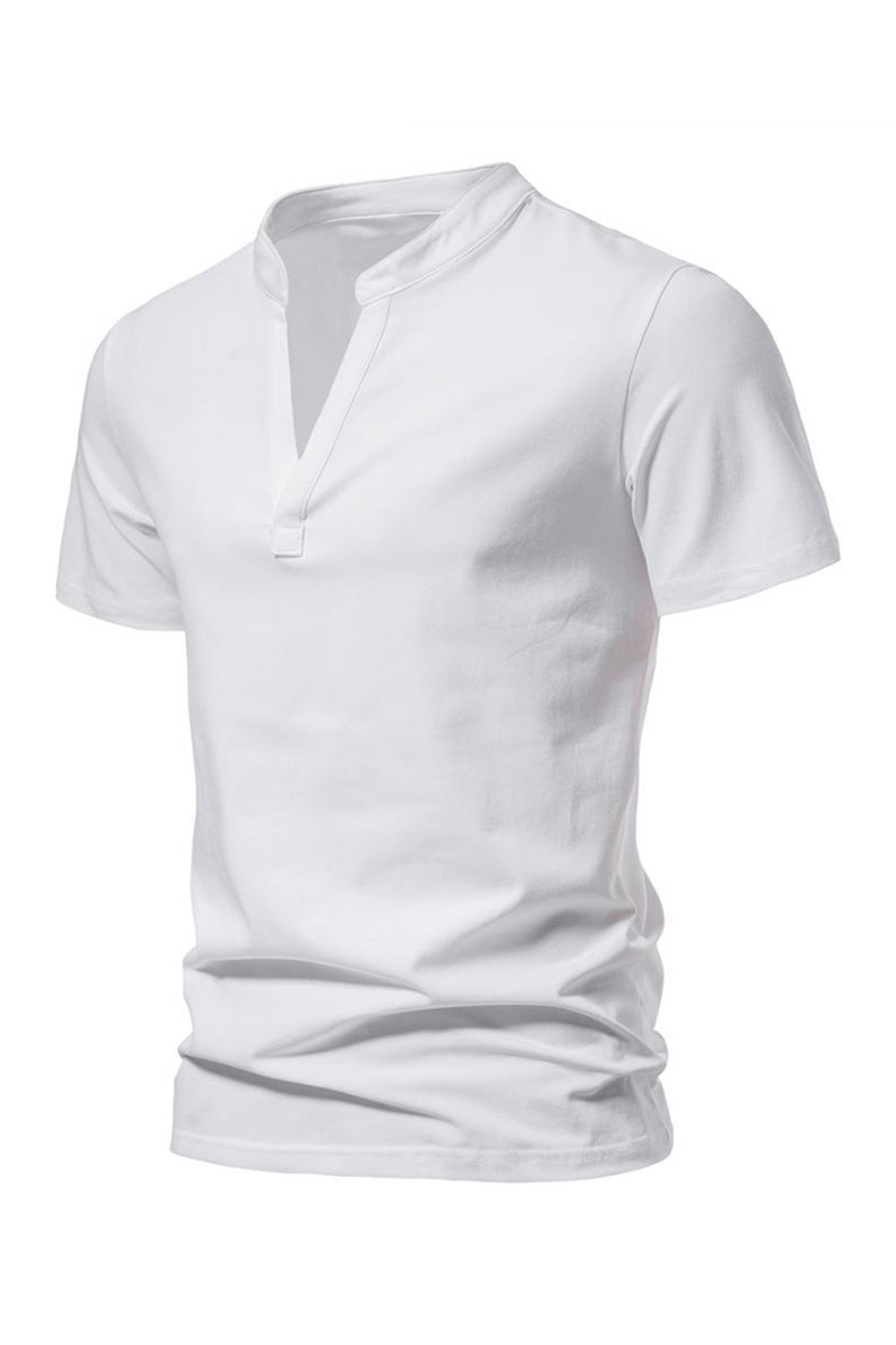 V-neck Letnie bluzki z krótkim rękawem Męskie bluzki