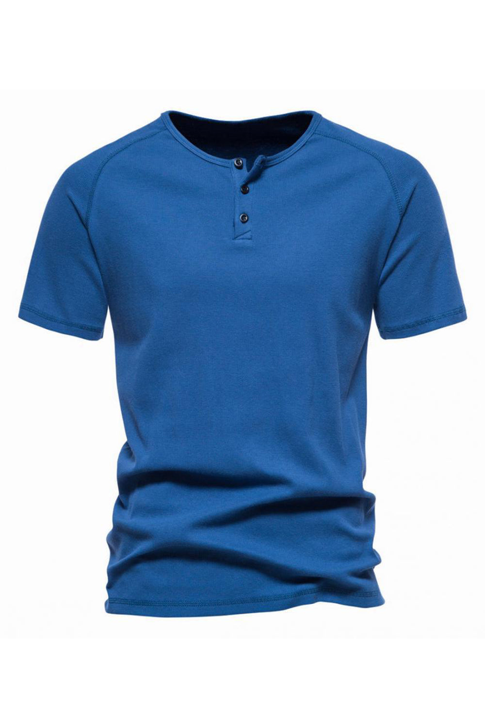 Guziki Lato z krótkim rękawem Casual T-shirt męski