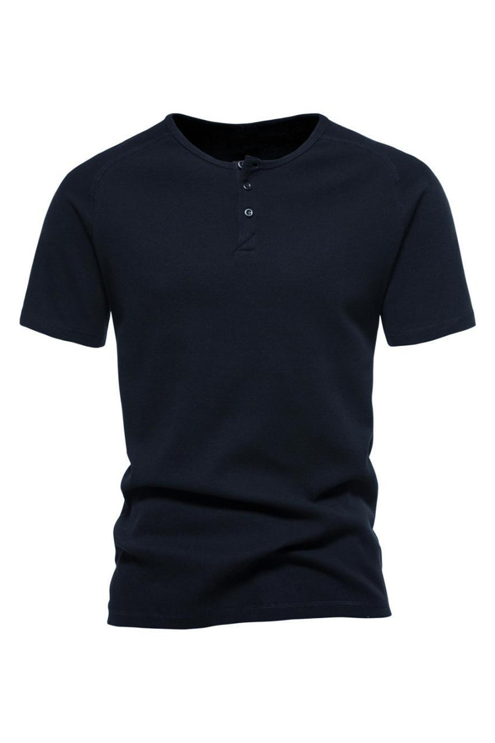 Guziki Lato z krótkim rękawem Casual T-shirt męski