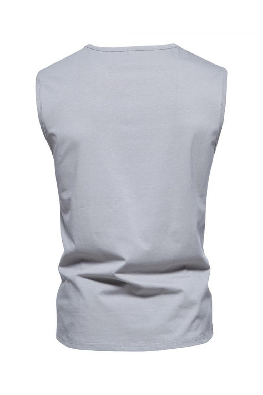 Summer Sleeveless Buttony Męska koszulka