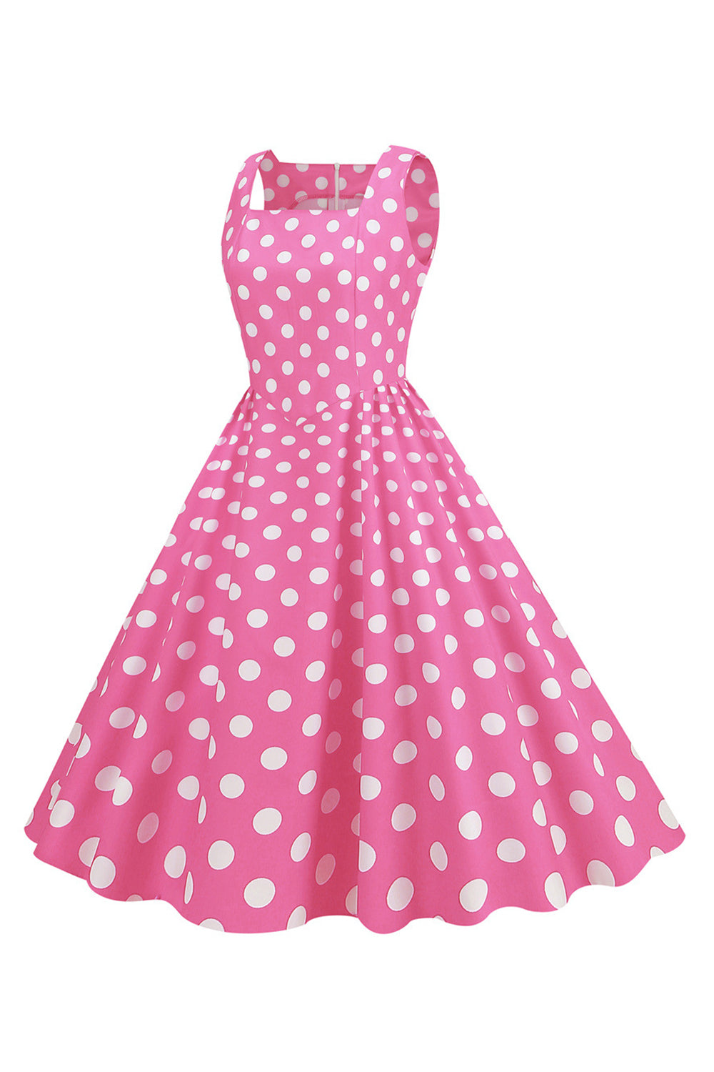 Czarna Sukienki W Grochy Lata 50