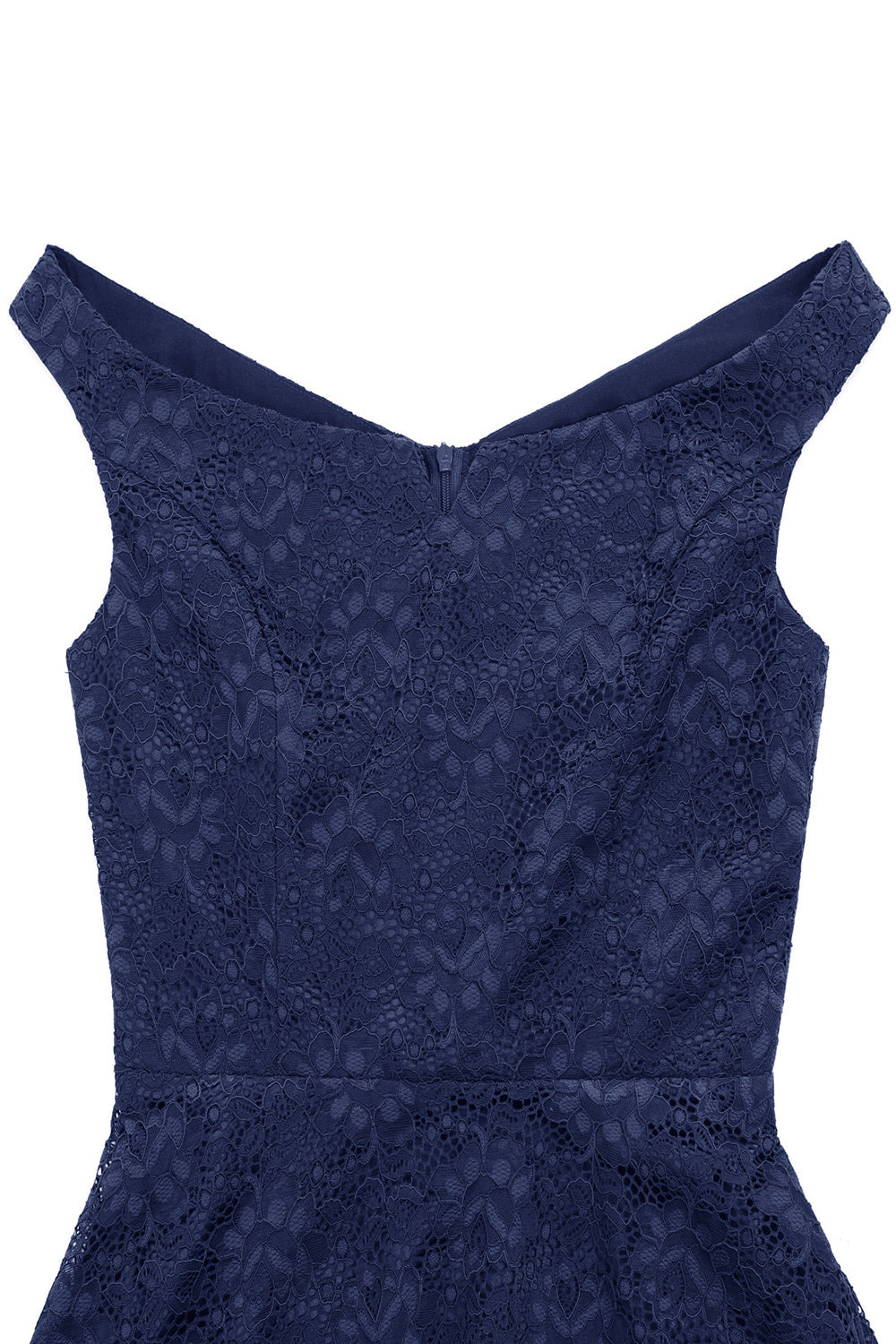 Różowa koronkowa sukienka A Line bez rękawów