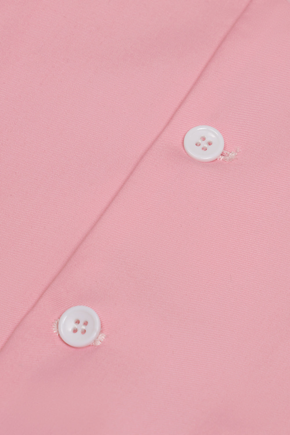 Różowy jednorzędowy szal Lapel Męska kamizelka garniturowa