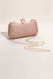 Brokat Blush Beaded Party Clutch