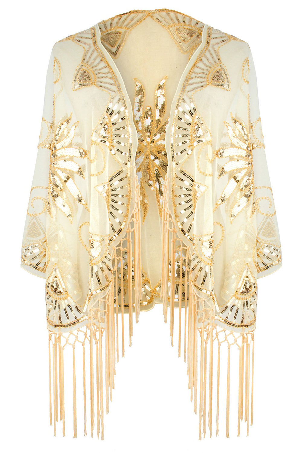 Fringes Sequin 1920s Przylądek