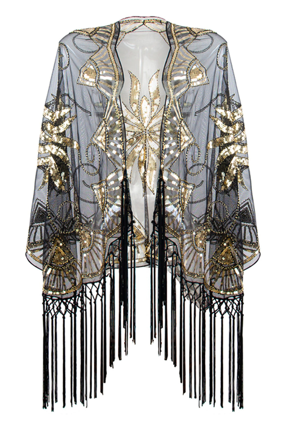 Fringes Sequin 1920s Przylądek