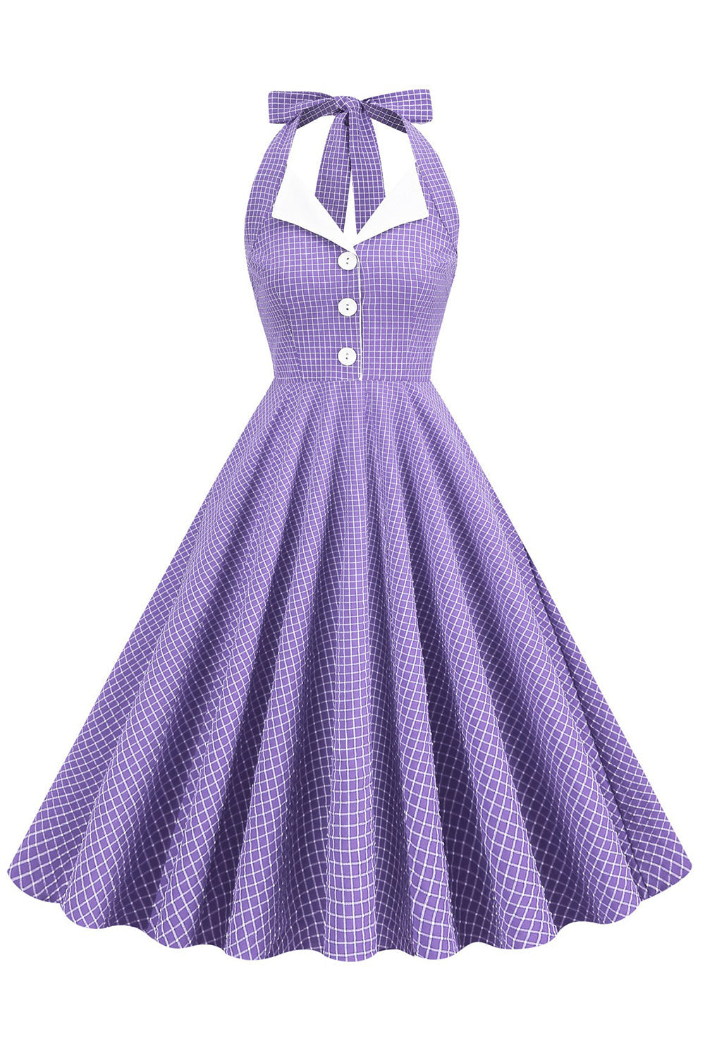 Zielona Sukienki W Stylu Retro Dekolt Halter Sukienka Lata 50