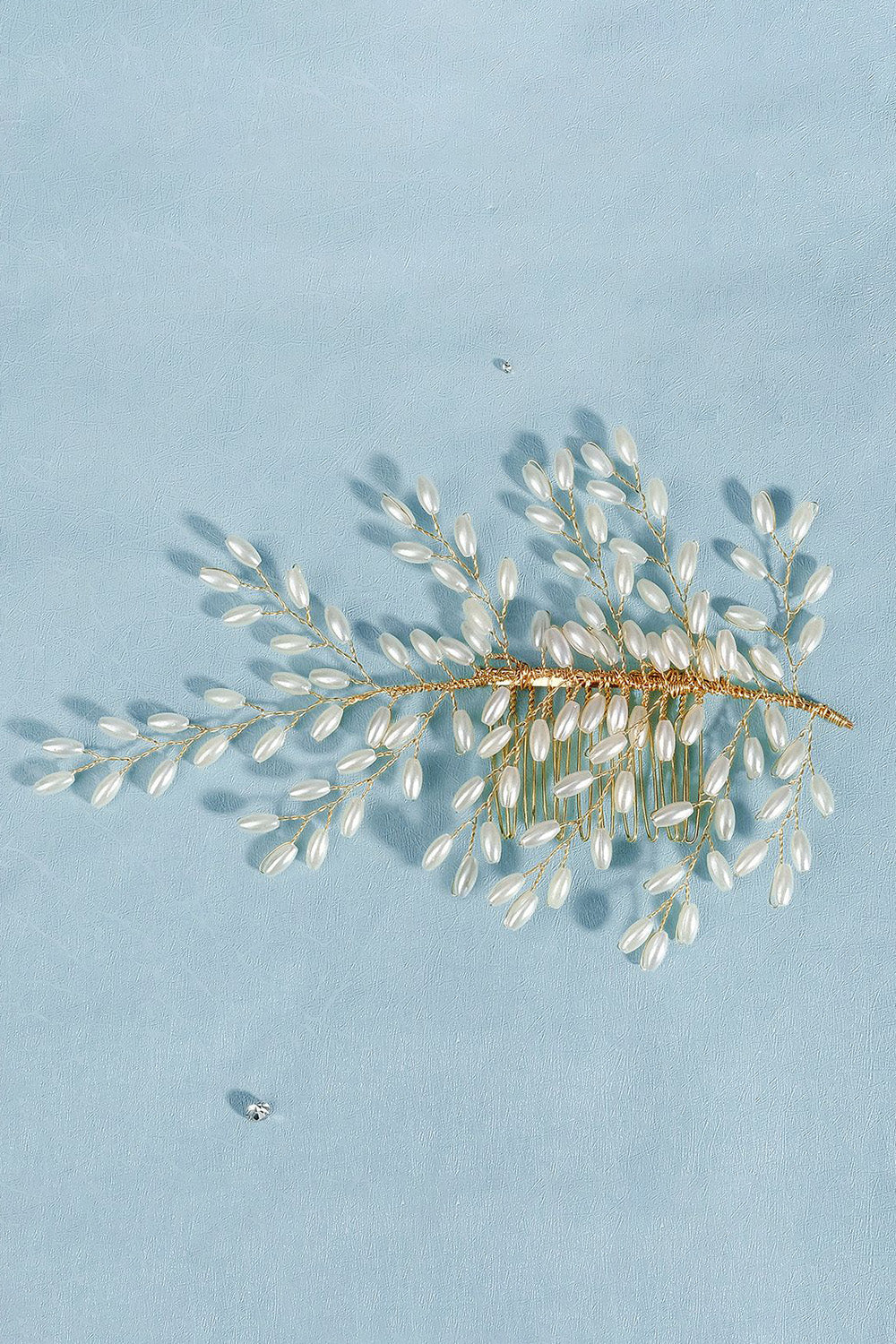 Srebrna perła Bridal Hair Clip